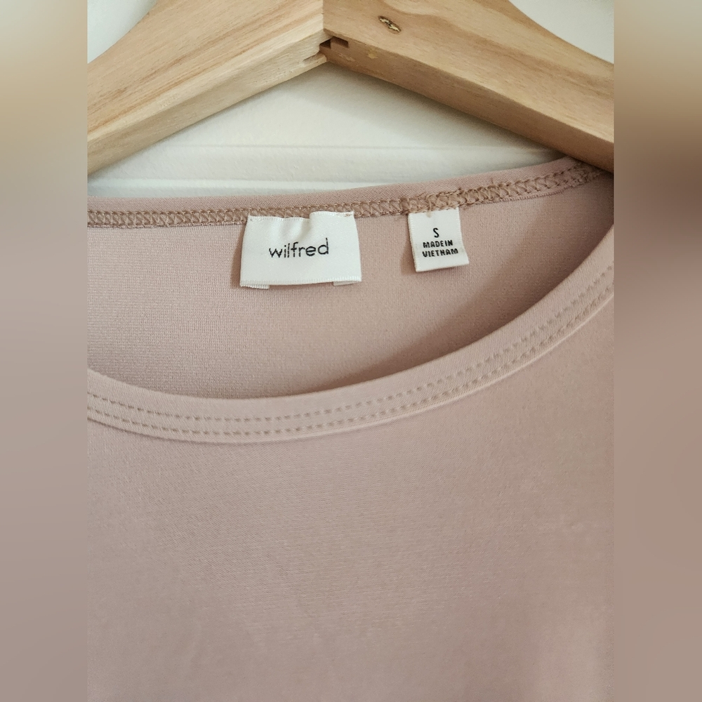 Aritzia Wilfred Smooth Matter Eavesdrop Dress - New Without Tags - Picture 5 of 5